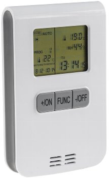 Funksender Thermostat "Pilota Casa", Tages- / Wochenschaltung, 8 Programme Funksender Thermostat "Pilota Casa", Tages- / Wochenschaltung, 8 Programme