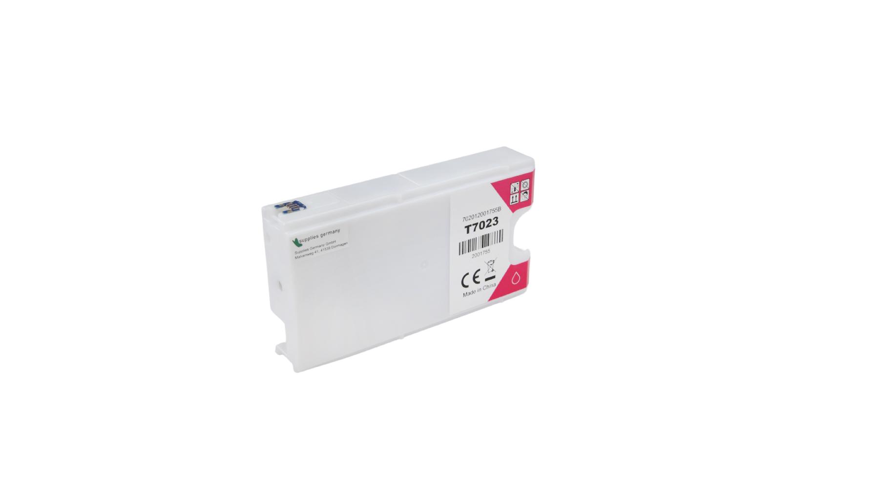 T7023 alternativ Tinte Magenta für Epson / C13T70234010 / 25ml T7023 alternativ Tinte Magenta für Epson / C13T70234010 / 25ml
