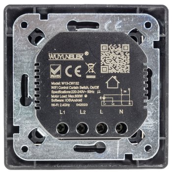 MILOS WiFi Rolladensteuerung, Anthrazit, Android + iOS- App,Alexa/Google tauglich