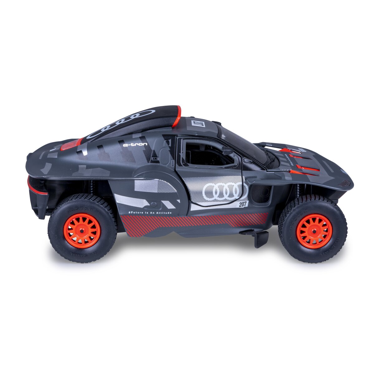 AUDI RS Q e-tron Diecast 1:24 grau Tür manuell