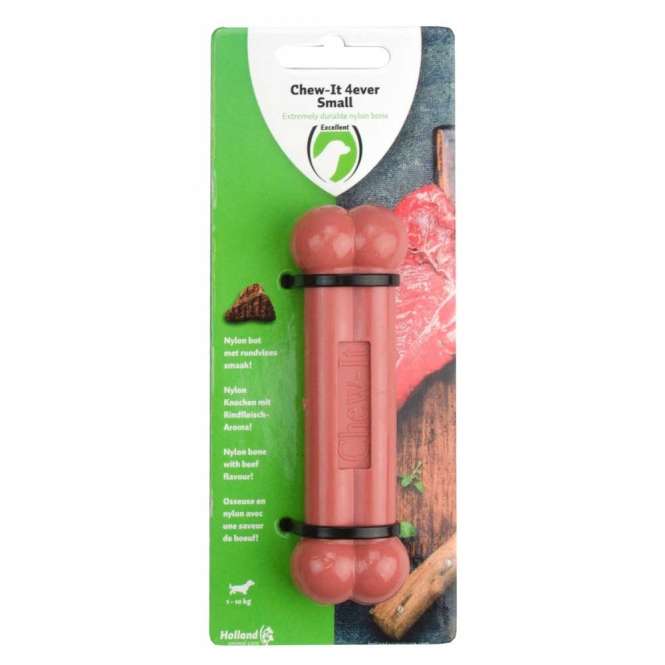 Chew-it 4ever Nylonknochen mit Rindgeschmack - Small Chew-it 4ever Nylonknochen mit Rindgeschmack - Small