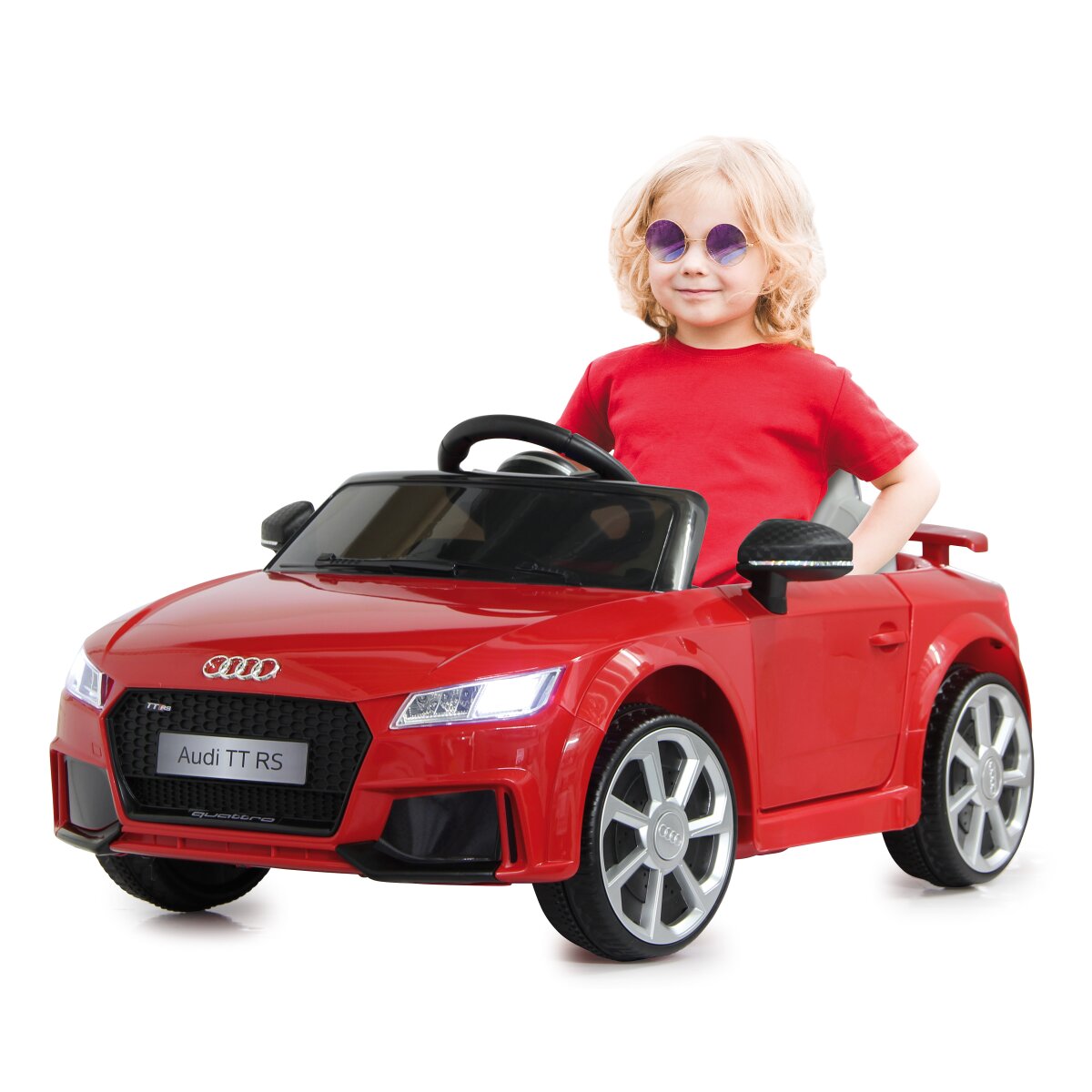 Kinderfahrzeug Audi TT RS rot 12V Kinderfahrzeug Audi TT RS rot
