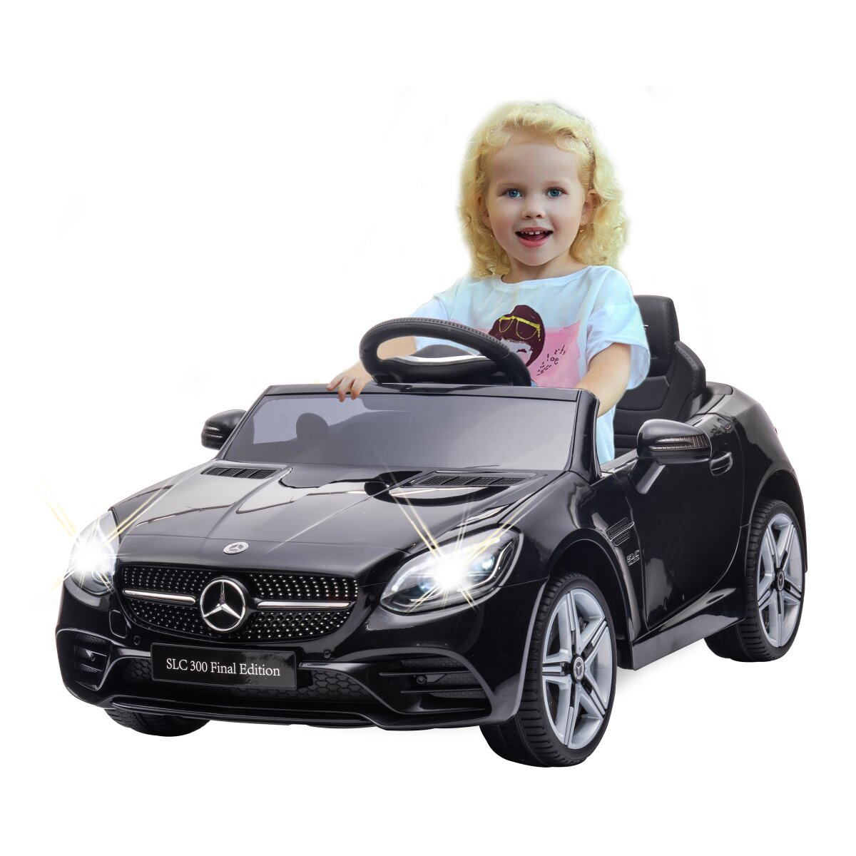 Kinderfahrzeug Mercedes-Benz SLC schwarz Kinderfahrzeug Mercedes-Benz SLC schwarz