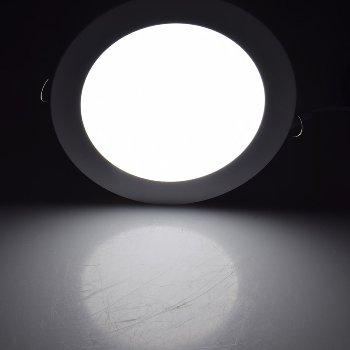 LED Licht-Panel "QCP-22R", Ø 22,5cm, 230V, 18W, 1720 Lumen,4200K /neutralweiß
