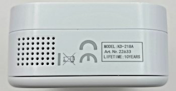 Kohlenmonoxid Melder "CT-KM 107", EN 50291 zertifiziert