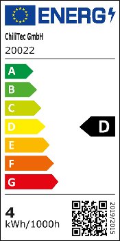 LED Unterbauleuchte "SMD pro" 40cm, 4W, 460lm, 6500k, Licht weiß