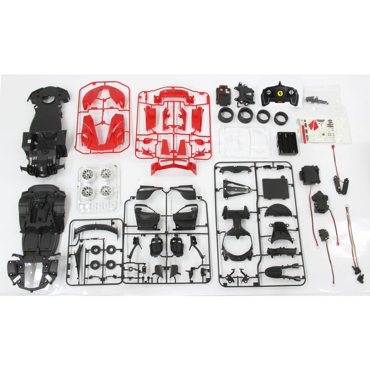 Ferrari FXX K Evo 1:18 rot 2,4GHz Bausatz