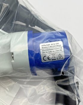 CEE auf Schutzkontakt-Kupplung 1,5m, 230V, Adapter für Wohnwagen, Camping