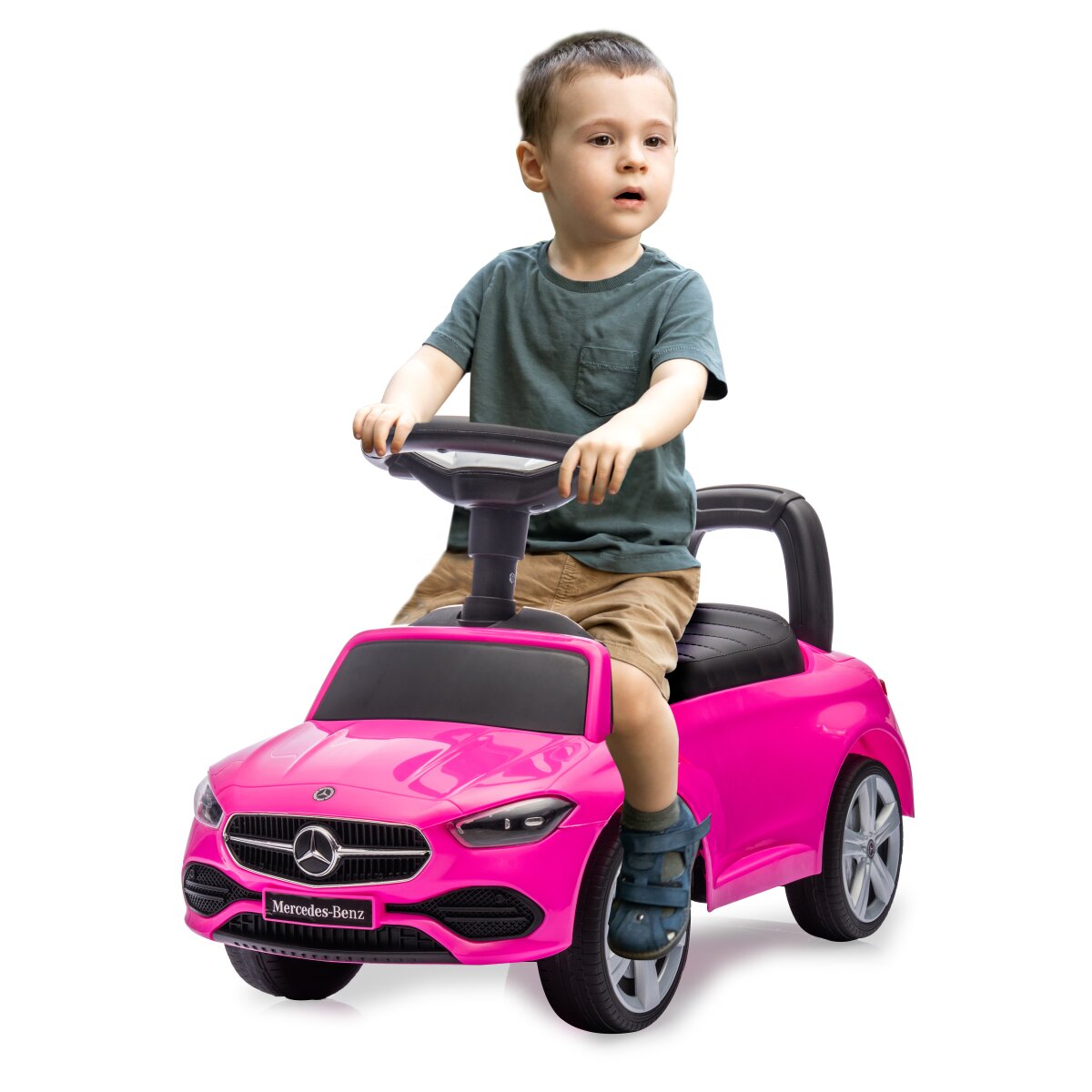 Rutscher Mercedes-Benz C-Class pink 2in1