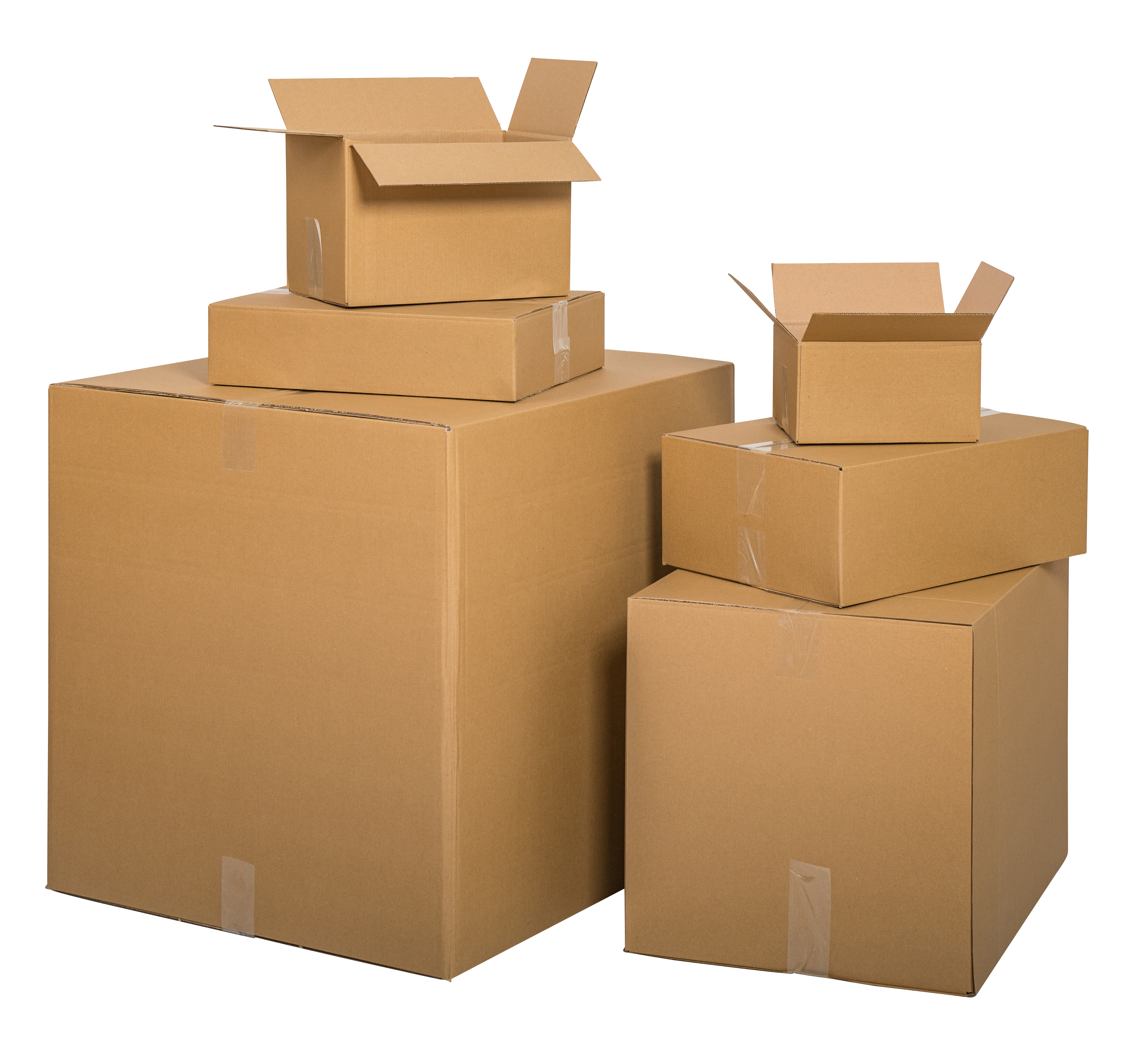 Versandkarton, 114x113x100mm, braun, 1-wellig, VPE25 Versandkarton, 600x400x400mm, braun, 1-wellig, VPE20