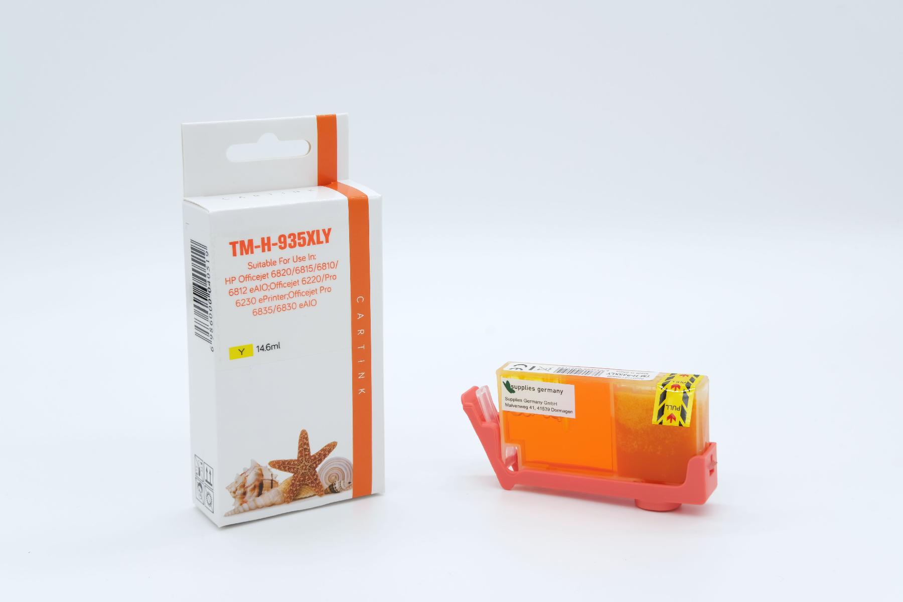 935XLY Refill Tinte gelb für HP / C2P26AE / 11ml 935XLY Refill Tinte gelb für HP / C2P26AE / 11ml