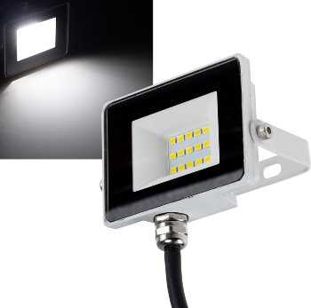 LED-Fluter "CTF-SLW 10", IP65, 10W, 864lm, 4000K neutralweiß