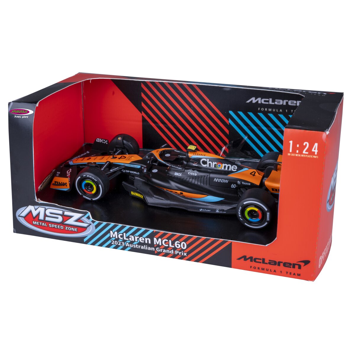 McLaren MCL60 2023 Diecast 1:24 schwarz