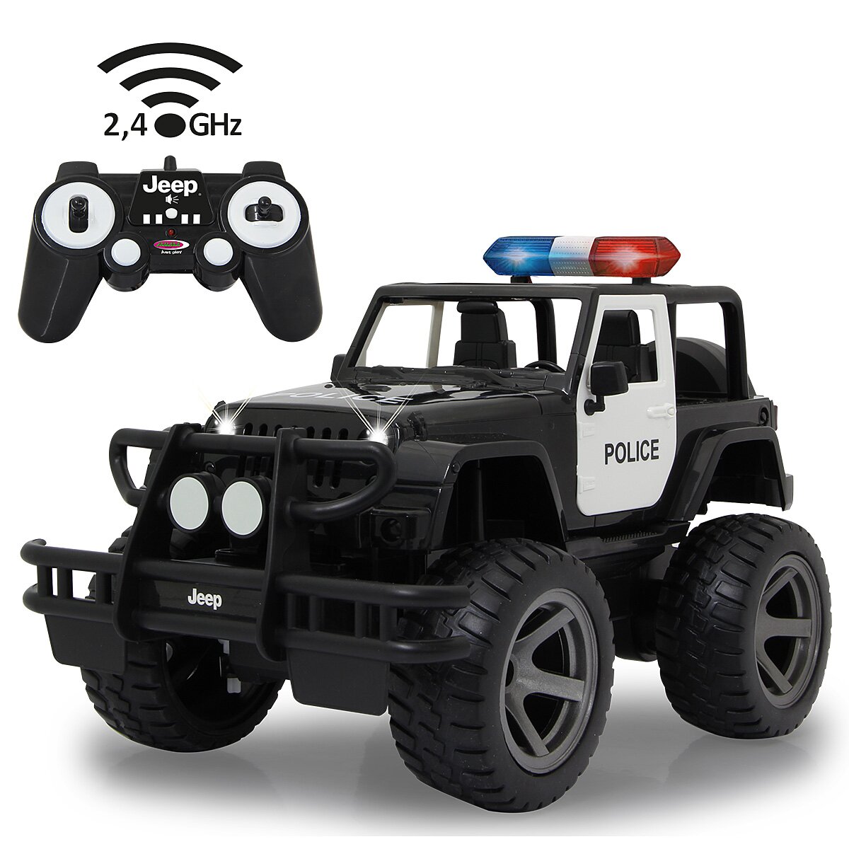 Jeep Wrangler Police 1:14 2,4GHz