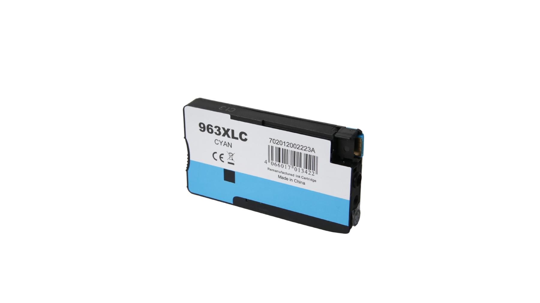 963XLC alternativ Tinte Cyan für HP / 3JA27AE / 25,5ml 963XLC alternativ Tinte Cyan für HP / 3JA27AE / 25,5ml