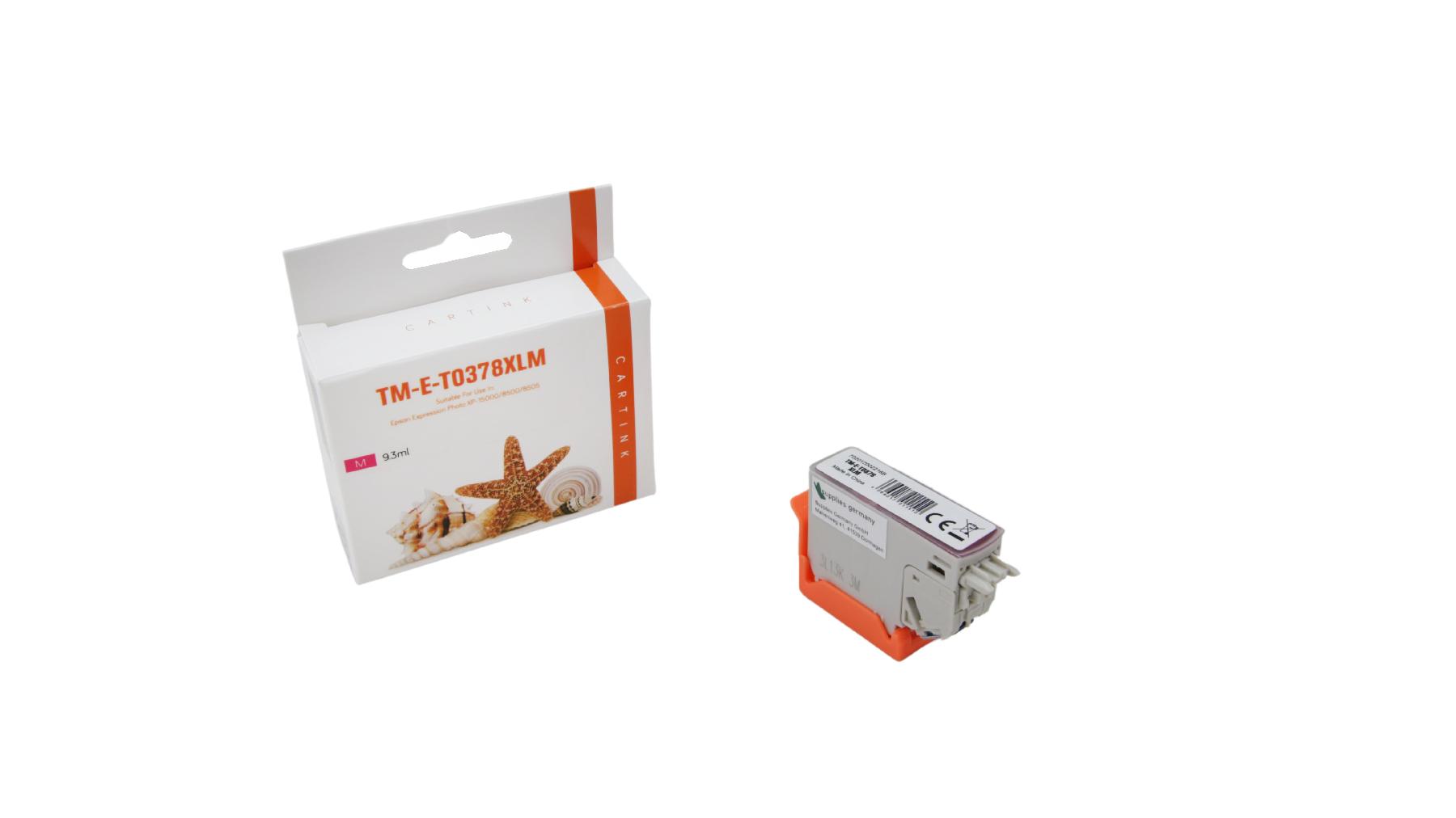 T3783XLM alternativ Seestern Tinte Magenta für Epson / C13T37834010 / 9,3ml T3783XLM alternativ Seestern Tinte Magenta für Epson / C13T37834010 / 9,3ml