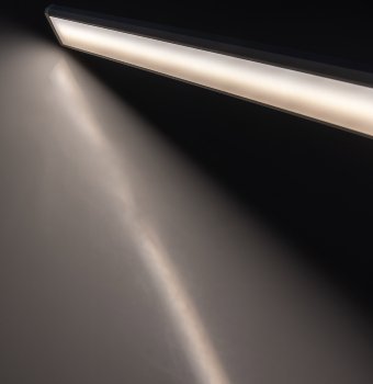 LED Unterbauleuchte "Comprido 600 CCT", 230V, 60cm, IR-Sensor, 3000k - 6500k