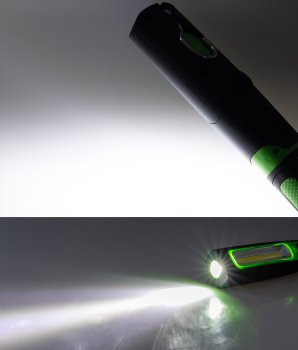 LED Stableuchte mit Akku "FlexiLED 300", LiIon Akku, Magnethalter, 3W, 270lm,IP44