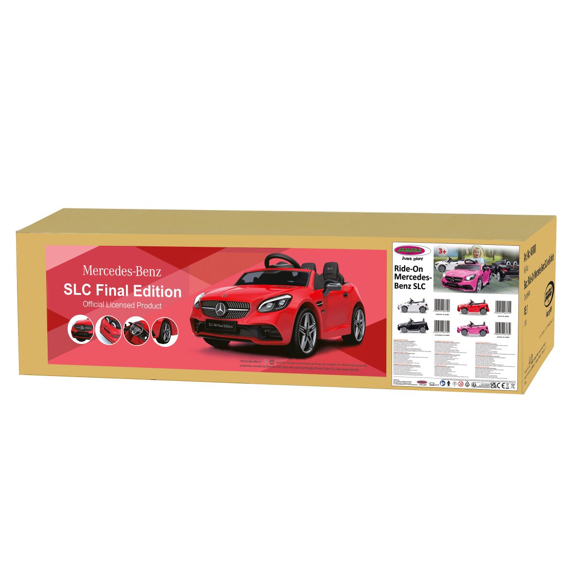 Kinderfahrzeug Mercedes-Benz SLC schwarz