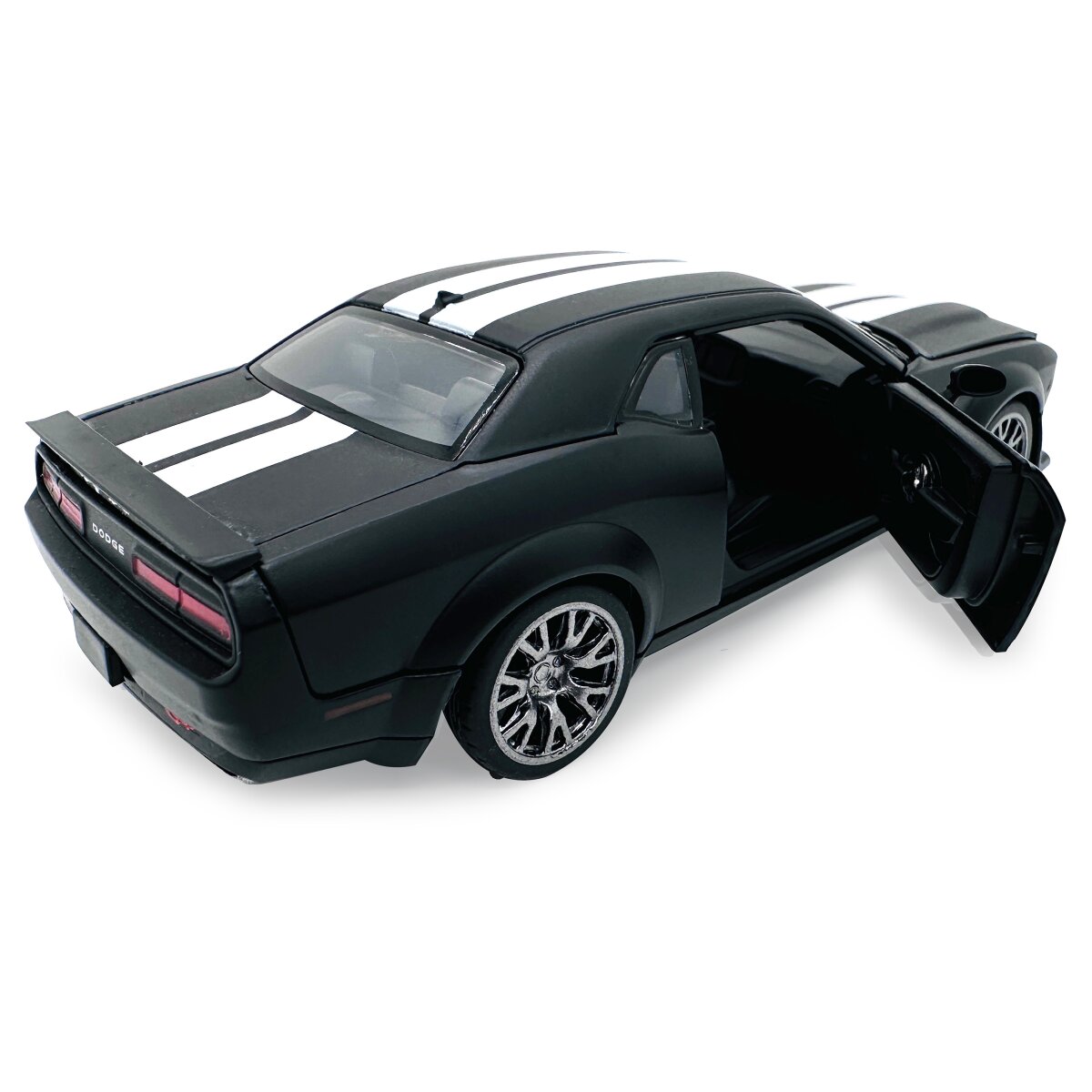 Dodge Challenger SRT Jailbreak Diecast 1:36 schwarz 2in1