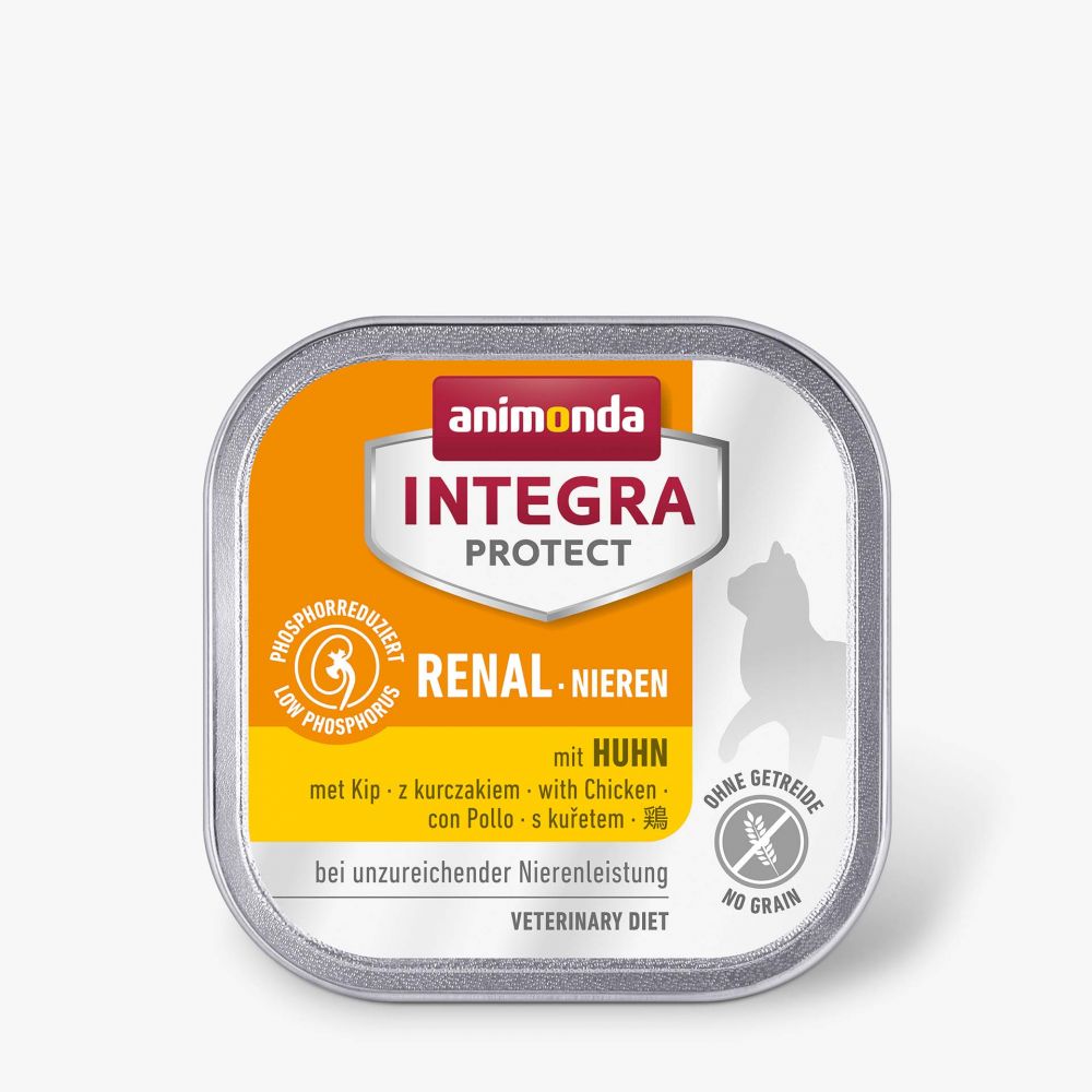 Animonda Cat Schale Integra Protect Niere mit Huhn 100g Animonda Cat Schale Integra Protect Niere mit Huhn 100g