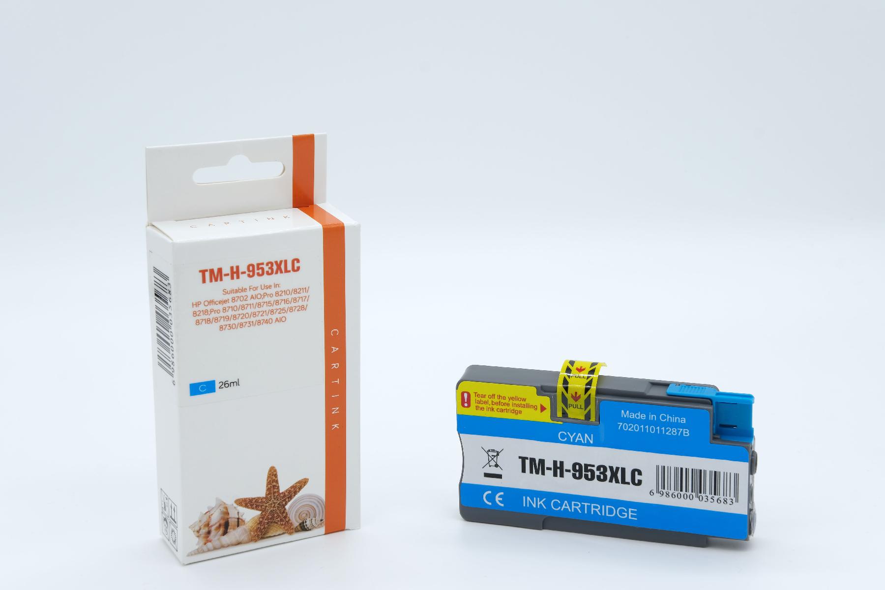 953XLC Refill Tinte Cyan für HP / F6U16AE / 26ml 953XLC Refill Tinte Cyan für HP / F6U16AE / 26ml