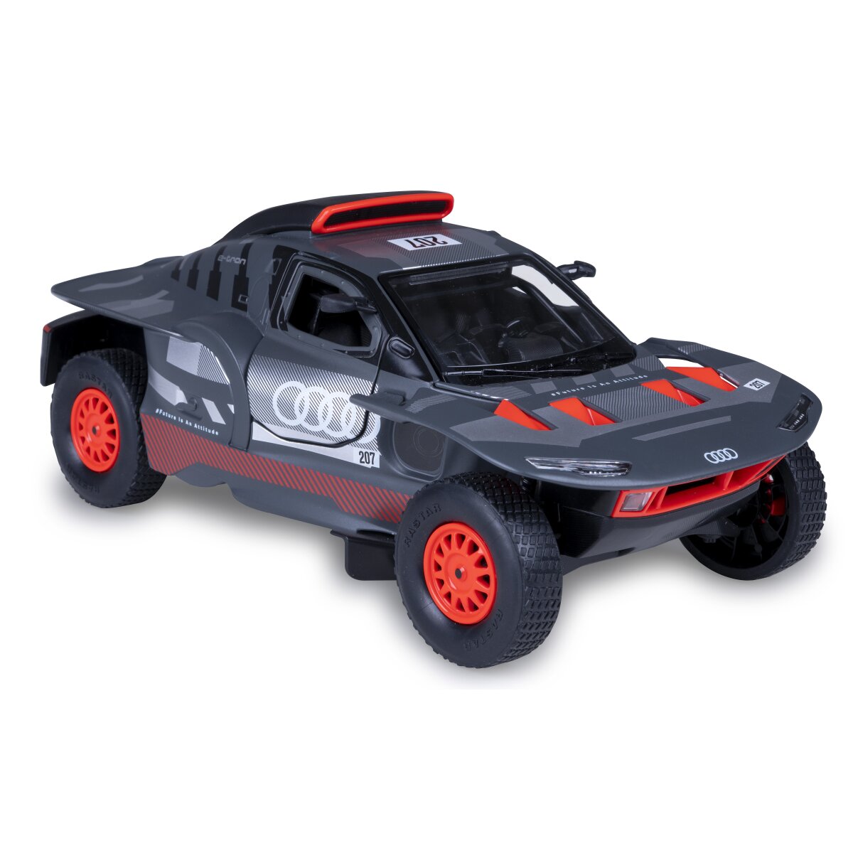 AUDI RS Q e-tron Diecast 1:24 grau Tür manuell