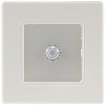 LED Wand-Einbauleuchte "EBL 86 PIR", 1,8W, 3000k, warmweiß, Rahmen cremeweiß