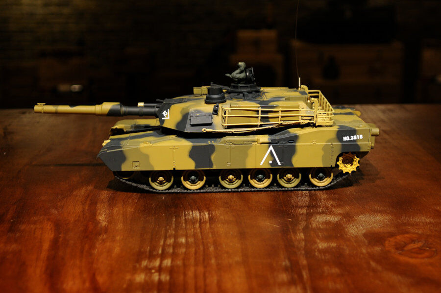 RC Panzer "M1A2 Abrams" 1:24 IR-Battle