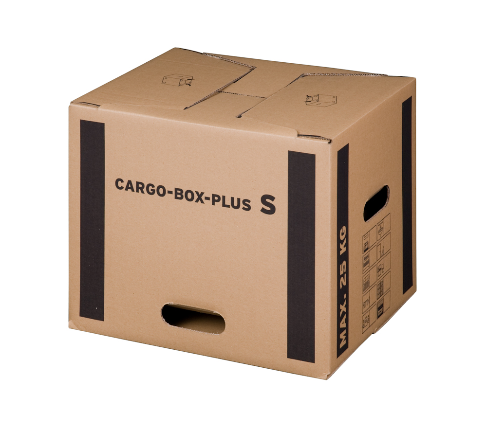 Cargobox PLUS mit Schmetterlingsboden, 400x320x320mm, braun, 2-wellig, VPE10 Cargobox PLUS mit Schmetterlingsboden, 400x320x320mm, braun, 2-wellig, VPE10