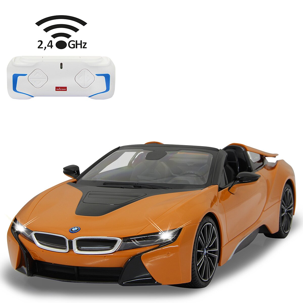 BMW I8 Roadster 1:12 orange 2,4GHz
