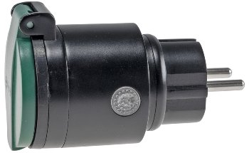 MILOS WiFi AP Funk-Steckdose IP44, Android + iOS- App,Alexa/Google tauglich