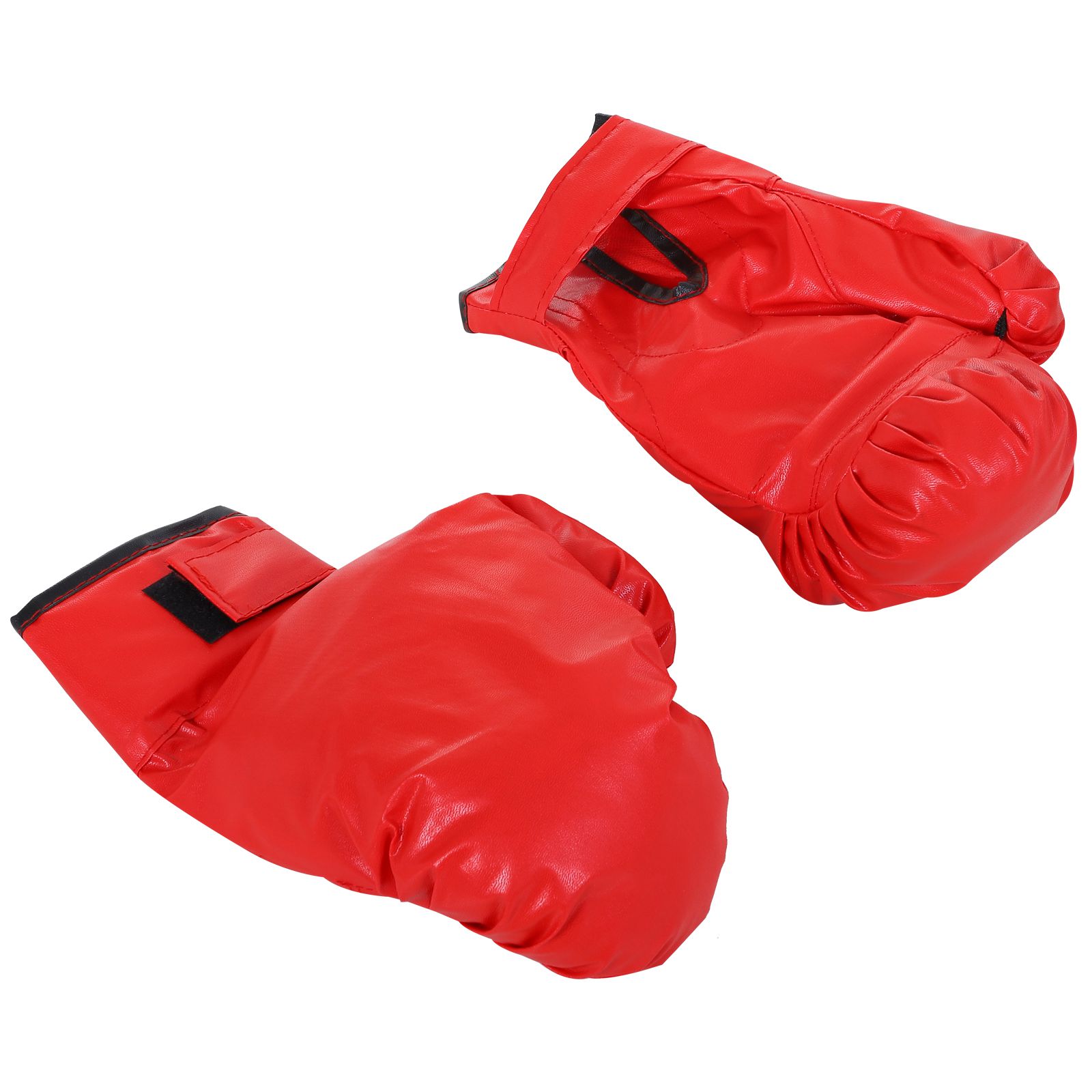 Punchingball Set Standbox Training Set 136-154 cm höhenverstellbar mit 1 paar Handschuhe Geeignet für Profis und Anfänger Schwarz