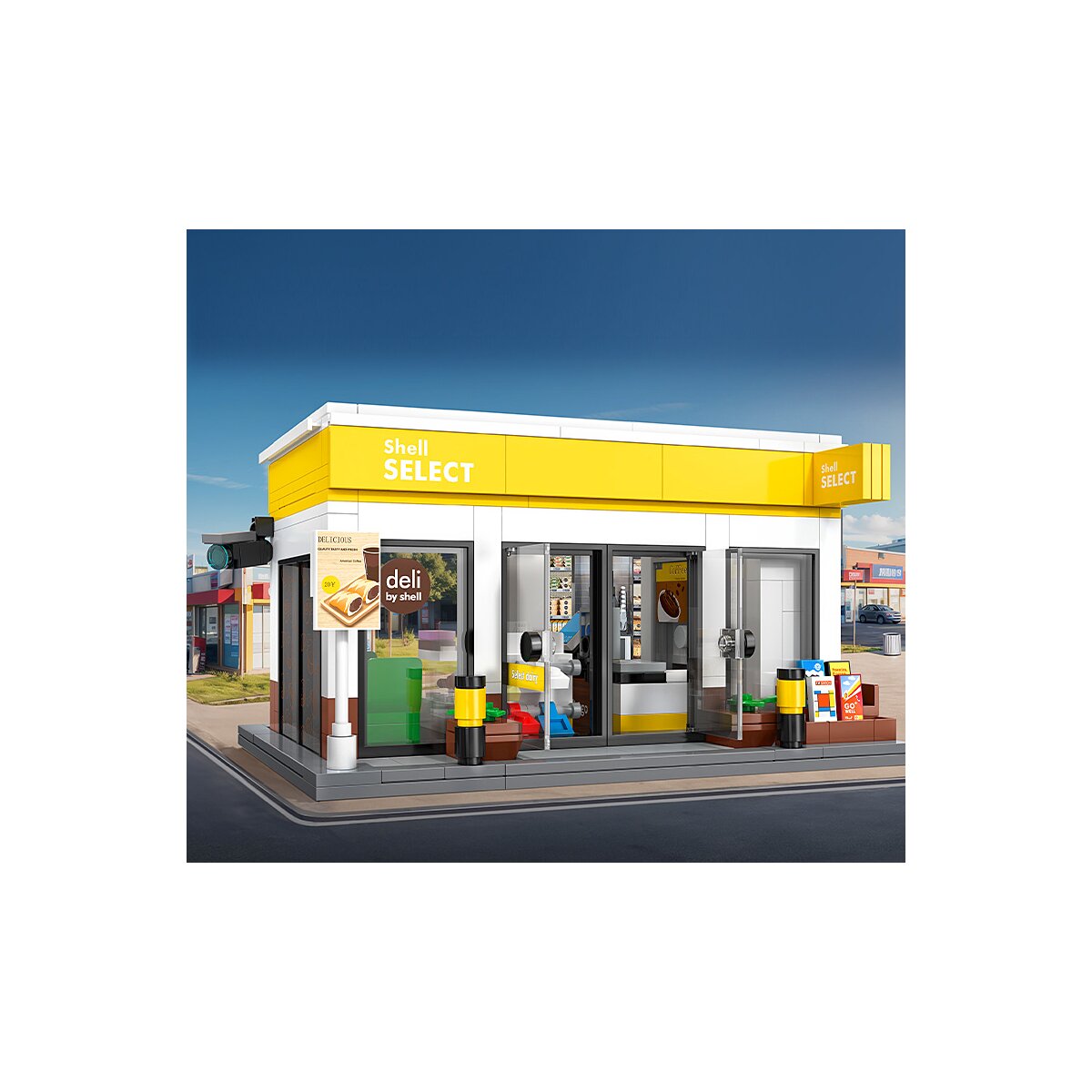 CaDA Shell Select Bricks