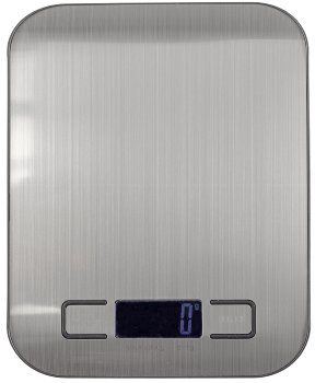 Digitale Küchenwaage "CT KW-5", 0-5kg, ±1g, 18x14x2cm