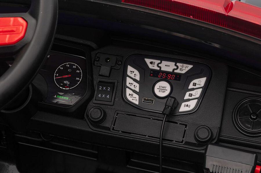 Kinderfahrzeug Polizei Doppelsitzer