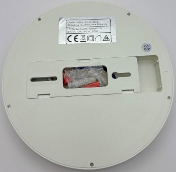 LED Deckenleuchte "Santano 12w", Ø 17cm, 12W, 1320lm, 3000K warmweiß