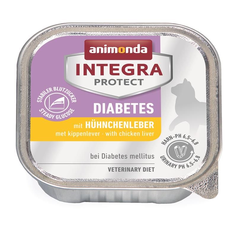 Animonda Cat Schale Integra Protect Diabetes mit Hühnchenleber 100g Animonda Cat Schale Integra Protect Diabetes mit Hühnchenleber 100g