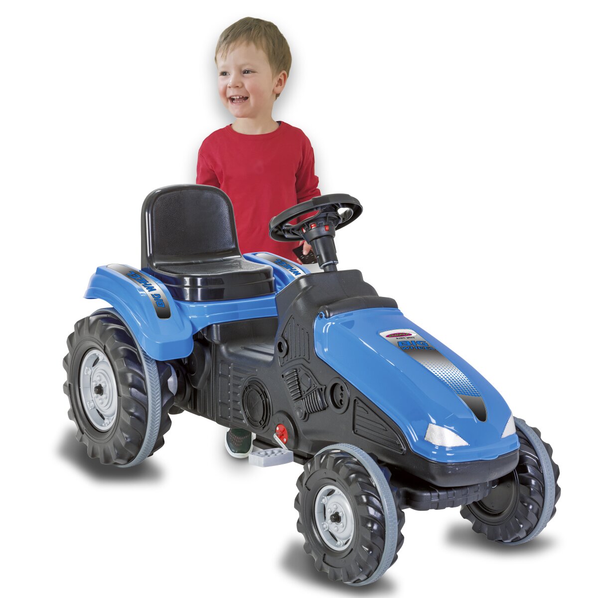 Trettraktor Big Wheel blau Trettraktor Big Wheel blau