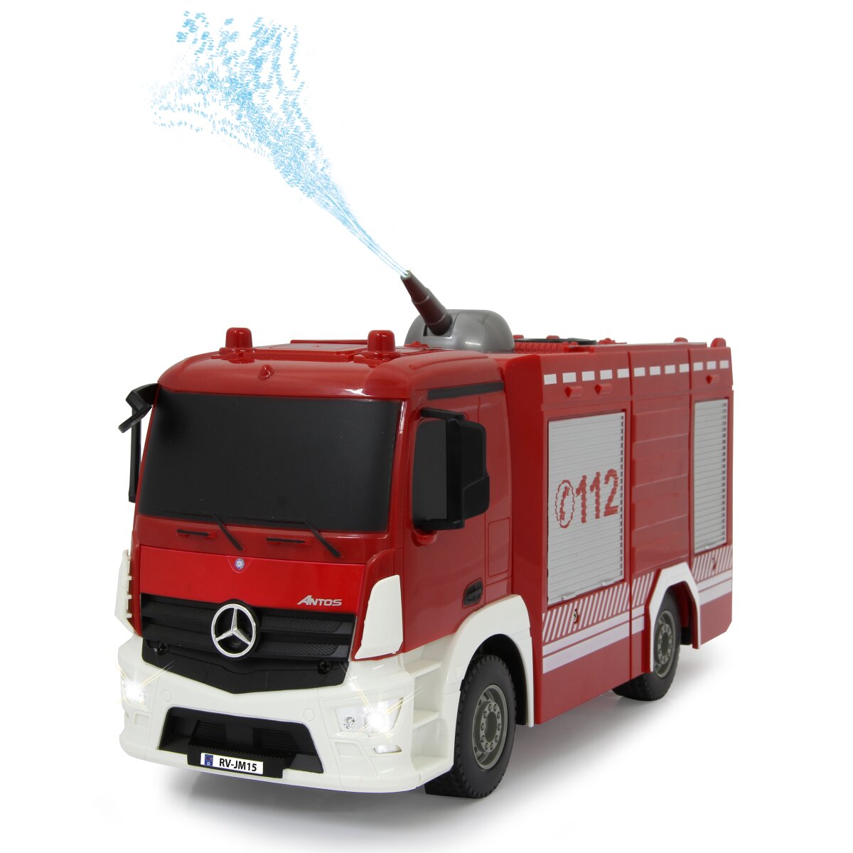 Feuerwehr TLF mit Spritzfunktion Mercedes-Benz Antos 1:26 2,4GHz