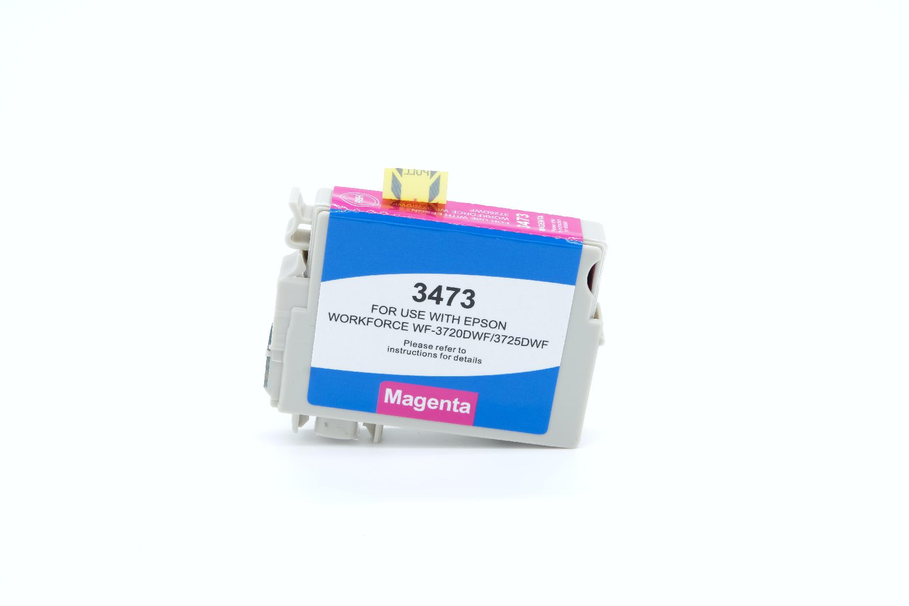 T34XLM alternativ Tinte Magenta für Epson / C13T34734010 / 950 Seiten T34XLM alternativ Tinte Magenta für Epson / C13T34734010 / 950 Seiten