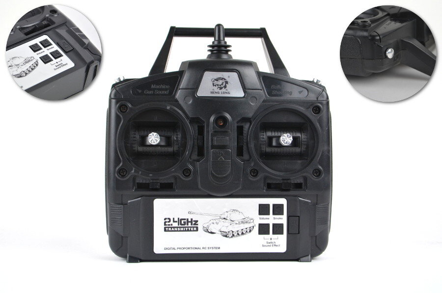 RC Panzer "M4A3 Sherman" - Metallgetriebe