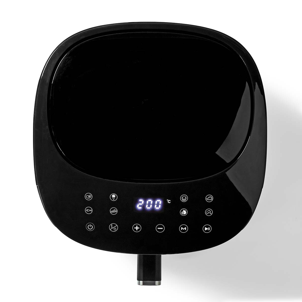 Heißluft Fritteuse | 7,2 l | Timer: 240 min | Anzahl voreingestellter Programme: 8 | Digital | schwarz