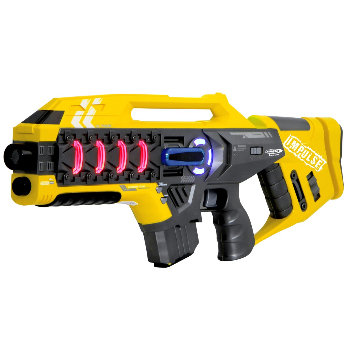 Impulse Laser Gun Rifle Set gelb/rot