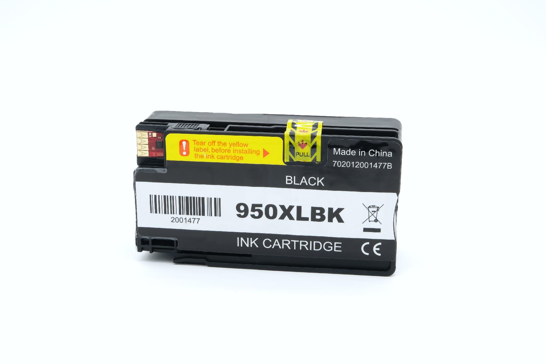 950XLschwarz alternativ Tinte schwarz für HP / CN045AE / 73ml 950XLschwarz alternativ Tinte schwarz für HP / CN045AE / 73ml