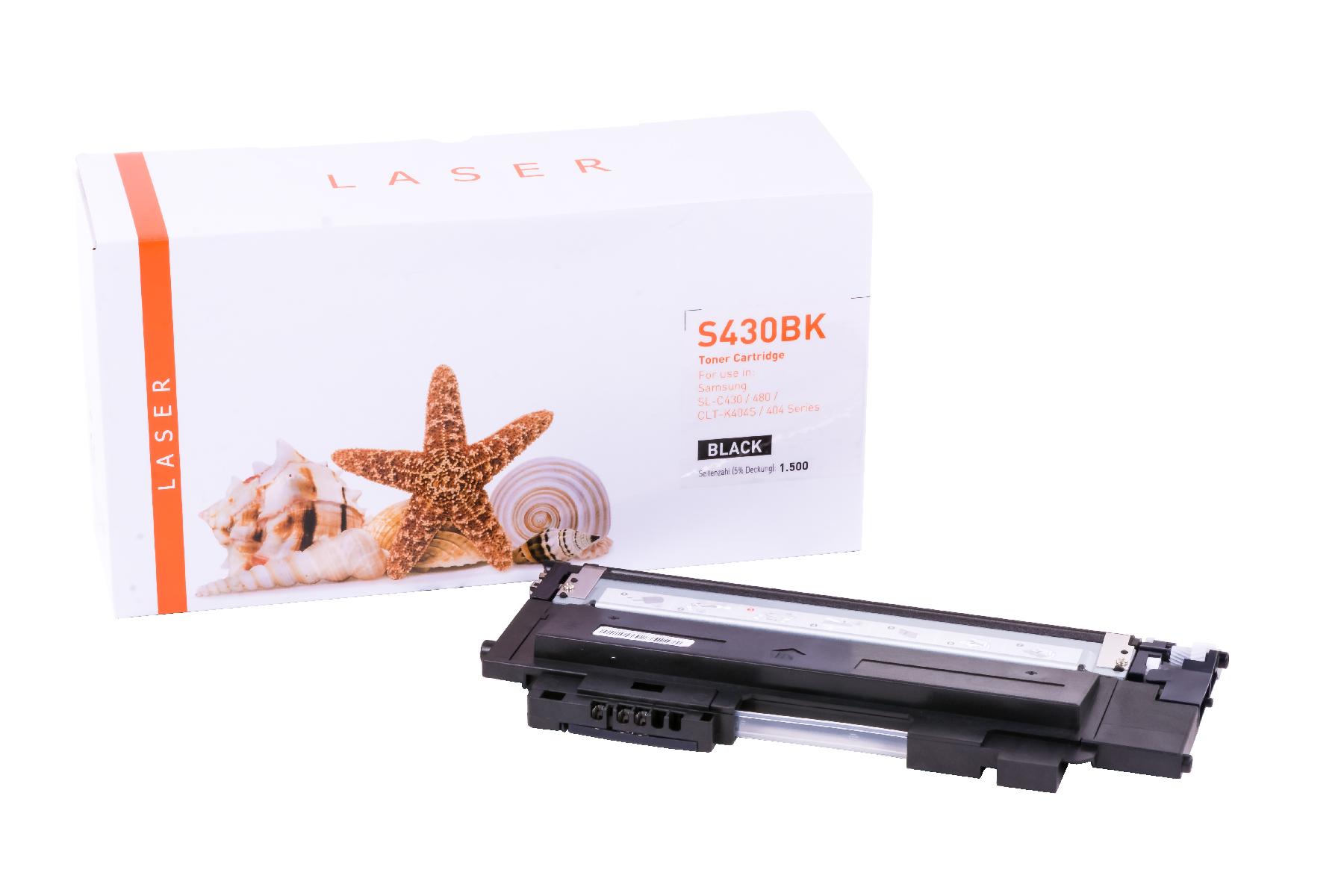 SLC430schwarz alternativ Toner schwarz für Samsung / CLTK 404 S/ELS / 1.500 Seiten SLC430schwarz alternativ Toner schwarz für Samsung / CLTK 404 S/ELS / 1.500 Seiten