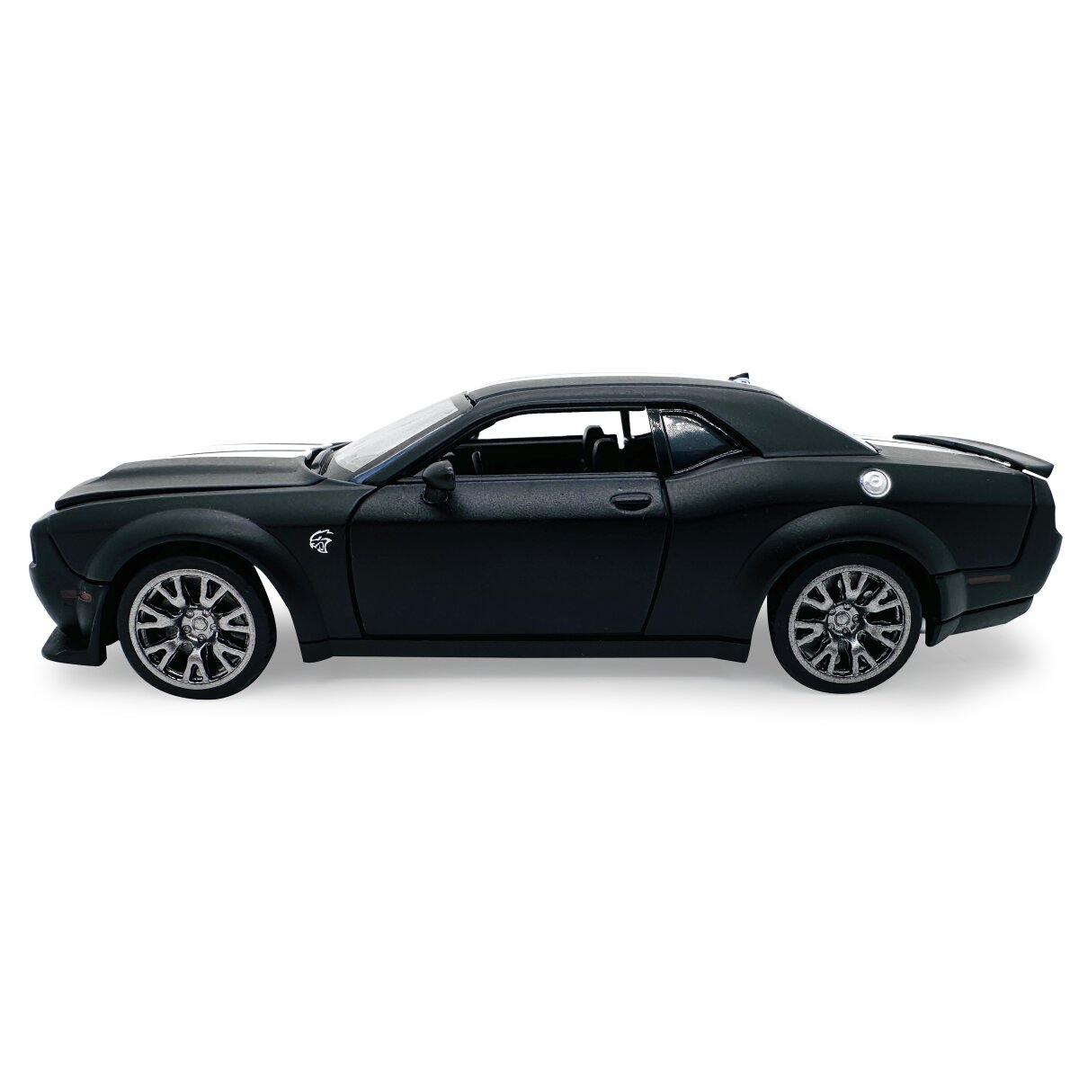 Dodge Challenger SRT Jailbreak Diecast 1:36 schwarz 2in1