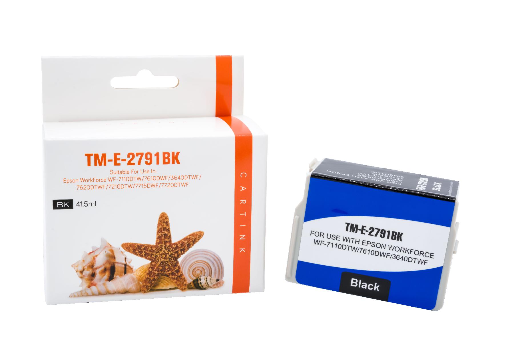 T2791XXL alternativ Seestern Tinte schwarz / C13T27914010 / 41,5ml T2791XXL alternativ Seestern Tinte schwarz / C13T27914010 / 41,5ml