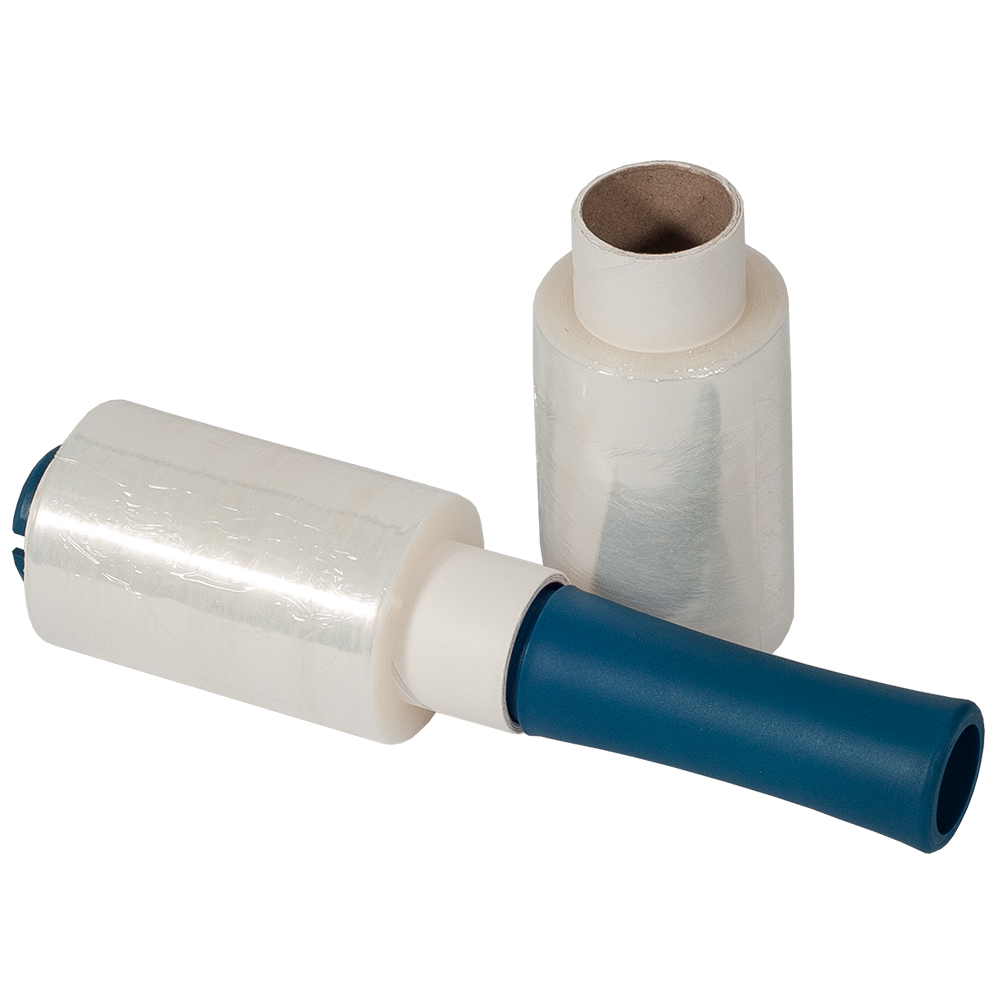 Ministretch-Set, transparent, 0,1x150m, 23mµ, VPE12 Ministretch-Set, transparent, 0,1x150m, 23mµ, VPE12