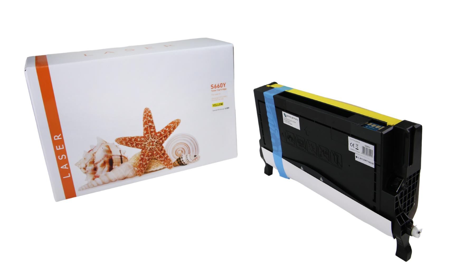 CLP660Y alternativ Toner gelb für Samsung / CLPY 660 B/ELSK / 5.000 Seiten CLP660Y alternativ Toner gelb für Samsung / CLPY 660 B/ELSK / 5.000 Seiten